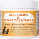 Lipoma Traitement pour chiens, lumps et bumps Supplément pour chiens - Poudre de champignons pour chiens Support Système digestif et immunitaire, Mobilité améliorée, 3,52 oz