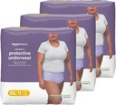 Amazon Basics Incontinence Sous-vêtements pour femmes, Protection, Jetable, Postpartum, Absorbance maximale, XX-Large, Lavande, 42 Compte (3 Packs de 14)