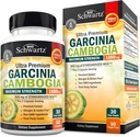 Garcinia Cambogia Weight Loss Pills - Maximum Strength Appetite Suppressant & Fat Burner for Men & Women - 1600mg Natural Extract & 960mg HCA - Metabolism Booster & Carb Blocker Capsules - 60Ct