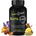Doctor's Touch Liposomal Glutathione Supplement - Leichte Glutathione Kapseln für Energie, Gehirnunterstützung und Hautgesundheit - Pure Maximum Absorption Glutathione Liposomal Supplement