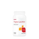 Supplément GNC Triple Lecithin 1200mg, soutient un système cardiaque, hépatique et nerveux sain, 90 portions