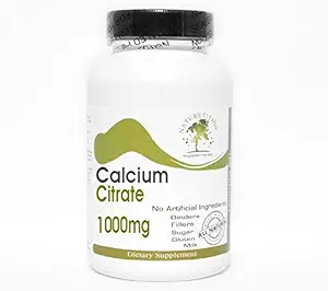 Citrate de calcium 1000mg ~ 100 Capsules - Pas d'additifs ~ Suppléments à la nature