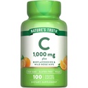 La vérité de la nature Vitamine C Bioflavonoïdes & Rose HIPS. 1000mg.100 Caplets.