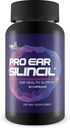 Pro Ear Silincil - Ohr Gesundheit & Hörgerät - Hilfe reduzieren Ohrring & Buzzing - Unterstützung reduzierte Quellung und verbesserten Blutfluss - Optimales Hören - Turmeric, Vitamin C, Knoblauch