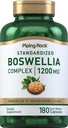 Piping Rock Boswellia Capsules d'extraits de 1200mg de $ 180 Comte de $ 180 Supplément à base de plantes