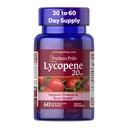 Puritan's Pride Premium Lycopene 20mg, complément alimentaire pour la prostate, l'antioxydant, la santé cardiaque et le soutien sanitaire global, 1 mois d'approvisionnement, 60 softgels à libération rapide