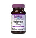 Bluebonnet Nutrition Cellulaire actif CoQ10 Ubiquinol 50 mg softgels végétariens, santé cardiaque et santé cellulaire, Ubiquinol de Kaneka, non OGM, sans gluten, sans soja, sans lait, 30 softgels végétariens