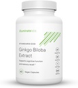 Illuminate Labs Ginkgo Biloba Extract Capsules | 240 mg | Unterstützt Fokus, Konzentration, Gedächtnis, Short-Term Kognitive Funktion | Third-Party Getestet und unterstützt von der medizinischen Forschung