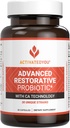 ACTIVATEDYOU Advanced Restorative Probiotic for Daily Use- 30 Strain Digestive Gut Health & Immun Function Support- Acidophilus Supplement für Radiant-Looking Skin (30 Kapseln)