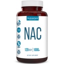 NAC-Ergänzung (N-Acetyl Cystein) - 1000 mg-Antioxidante Unterstützung - Fördert Lebergesundheit und Entgiftung - Boosts Lung and Immune Health - Gemüsekapseln - 120 Zähler - 60 Servierungen