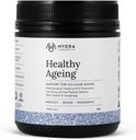 Healthy Ageing Supplement Powder, Anti-Ageing Effects, Enthält Quercetin, Resveratrol und Nrf2 Activators, Antioxidants Rich Nutrient-Dense, Non-GMO, Vegan (90 Gramm (15 Portionen)