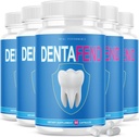 IDEAL PERFORMANCE (5 Pack) Dentafend pour supplément de dents Dentafend Pill pour dents (300 Capsules)