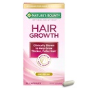 Nature's Bounty Optimal Solutions Supplément de croissance des cheveux avec Biotin, Vitamines de croissance des cheveux avec Biotin Silicon & Arginine, 1 par jour, 30 capsules, 1 mois d'approvisionnement