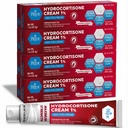 MED Pride Hydro Cortisone (Hydrocortisone) Crème 1 % en vrac OTC Pack de 4 X 1 Oz Onguent anti-Itch pour Rash, Eczema, Bug Bites