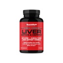 MuscleMeds Liver Detox & Defend, Cleanse, Repair Formula - Herbal Liver Support Supplement, NAC, Silymarin Milk Thistle, 60 Portionen