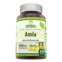 Secrets à base de plantes Amla Supplément de 500 Mg par service de 120 Capsules de légumes Fabriquées avec un supplément naturel Amla