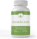 Ingrédients originaux purs Alfalfa Leaf, (100 Capsules) Toujours Pure, Pas d'additifs ou de remplissage, Lab Vérifié