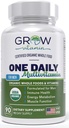 Une multivitamine quotidienne pour les hommes - avec des vitamines et minéraux + aliments organiques entiers, supplément pour stimuler l'énergie, santé générale - non-OGM - 90 capsules