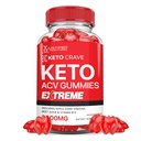 Justified Laboratories Keto Crave Keto ACV Gummis Extreme 2000MG Keto Crave Keto Gummies Advanced Formula Apple Cider Essig mit Granatapfelsaft Pulver B12 Vegan Non GMO 60 Gummys