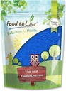 Nourriture en poudre de spiruline bleue vivante, 8 onces — Extrait d'algues bleues-vertes pures, casher, végétalien, non irradié, riche en phycocyanine, idéal pour les jus, smoothies, tremblements, boissons et colorants alimentaires