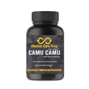 Soin d'alcaline de la vitamine C de Camu Capsules Camu,1500mg,100% naturel, aliments entiers, supplément non-OGM avec Camu Camu Extrait de l'immuno-collagène (120 Capsules de Véggie)