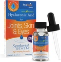 Hyalogic Synthovial Seven Hyaluronique Acid Liquid - HA Joint Support - Vegan - 1 oz