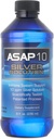 American Biotech Labs - ASAP 10 Silver Solution - Immune System Support, 10 Ppm Colloïdal Silver Solution liquide Argent Supplément quotidien de support immunitaire avec la technologie Silversol - 8fl Oz