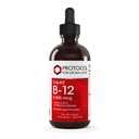 PROTOCOLE POUR LA BALANCE DE VIE Liquide B-12 5 000 mcg - Support du système nerveux - avec des vitamines B - Sans lait et Végétalien Vitamine B Liquide - 4 fl oz