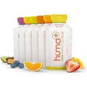 Huma Plus (Doppelelektrolyte) Chia Energy Gel, Variety Pack, 12 Gels - Stomach Friendly, Real Food Energy Gels