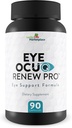 Eye Ocuo Renew Pro - Eye Health Support - Promote Healthy Vision Day & Night with Vision Supplements - Help Reduce Eye Strain, Eye Pressure, Blurred Vision with Pro Vision Vitamins, Minerals, & Herbs