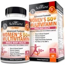 Multivitamine quotidienne pour les femmes de 50 ans et plus – Supplément de soutien mémoire – favorise la réduction du stress et la réponse immunitaire saine – Supplément multivitamine pour les femmes conçu pour le confort de l'estomac - 60 capsules