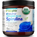 biophix Blue Spiruline Poudre Biologique Blulina 6 oz - Algae Bio Spiruline Poudre 170 portions - Supplément Superfood - Pigment Bleu Naturel - Espirulina en Polvo Organica Pura Azul