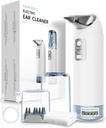 Ear Wax Removal Kit, 360°Electric Ear Cleaner, Ear Cleaning Kit mit 4 Wasserdruckmodi, Earwax Removal Kit für sicheres Ohr Bewässerungssystem mit 8 Bewässerungstipps, Low Noise, IP65 Wasserdicht