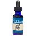 Chanson de naissance Botaniques Bonne nuit Teinture de sommeil à base de plantes avec Valérian et Passionflower, Sommeil naturel, Stress et Relaxation Supplément Adultes, bouteille de 1oz