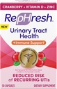 Rephresh Cranberry Urinary Tract Health Plus Immunergänzung, gemischt mit Vitamin D + Zink - 50 Zähler