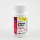 Pack spécial de 5 x Choix de qualité Ferreux SULFATE 325MG 100EA