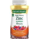 Nature’s Bounty Zinc Gummis, Immun Support Gummis, unterstützt Haut & Antioxidans Gesundheit, Mischbeere, 30mg, 120 Count