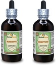 Borututu (Cochlospermum angolensis) Glycérite, extrait liquide sans alcool séché (marque : HerbalTerra, fièrement fabriqué aux États-Unis) 2x4 fl.oz (2x120 ml)