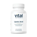 Nutriments vitaux Acides lipoïques : 300mg Acides alpha-lipoïques Antioxydants : supplément ALA pour le métabolisme et l'énergie sains.