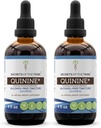 Secrets du Tribe Quinine Tecture Extrait liquide sans alcool, Quinine (Cinchona officinalis) Barque séchée (2x4 FL OZ)