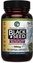 Herbes étonnantes Huile de graines noires pressées à froid 500mg - 90 Softgels2