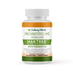 Probiotic, 40 Billion CFU, Bi-Pass Liefersystem für maximale Effektivität, Regal Stabil, 60 Gemüsekapseln