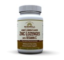 Windmill Produits de santé Vitamines naturelles Zinc Lozenges avec vitamine C Miel Lemon Flavor, Immune System Support, Fournit un soutien antioxydant, Delicious & Fast Acting, 60 Lozenges, 60 portions.