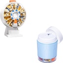 Daviky Pill Dispenser Daily, Grand Organisateur de Pill Pill, Organisateur de bouteilles