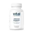 Vital Nährstoffe Adrenal Support | Adrenal Support Supplements für Gland Function und Cortisol Management | Unterstützt Energie- und Stresslevel | Gluten, Dairy, Soy Free | 60 Kapseln