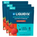 Multiplieur d'hydratation I.V.® liquide - Fraise de fraise