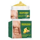 ikasus Gynécomastie puissante Rincer Ginger crème, Rincer crème de cellulite améliore l'élasticité, Ginger gras brûlants pour la forme ferme poitrine pour les hommes