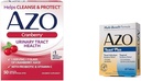 AZO Cranberry Urinary Tract Health, 50 Comprimés de soulagement de l'infection à levure et des symptômes vaginaux, 60 Comprimés