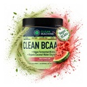 Clean BCAA - 2:1:1 Alimentation d'origine BCAAs Poudre et noix de coco Eau Electrolytes Récupération et Supplément Amino Énergie - Supplément Vegan Amino Prix - 30 portions - Pastèque