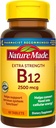 Vitamine B12 2500 mcg Comprimés, 60 Compte